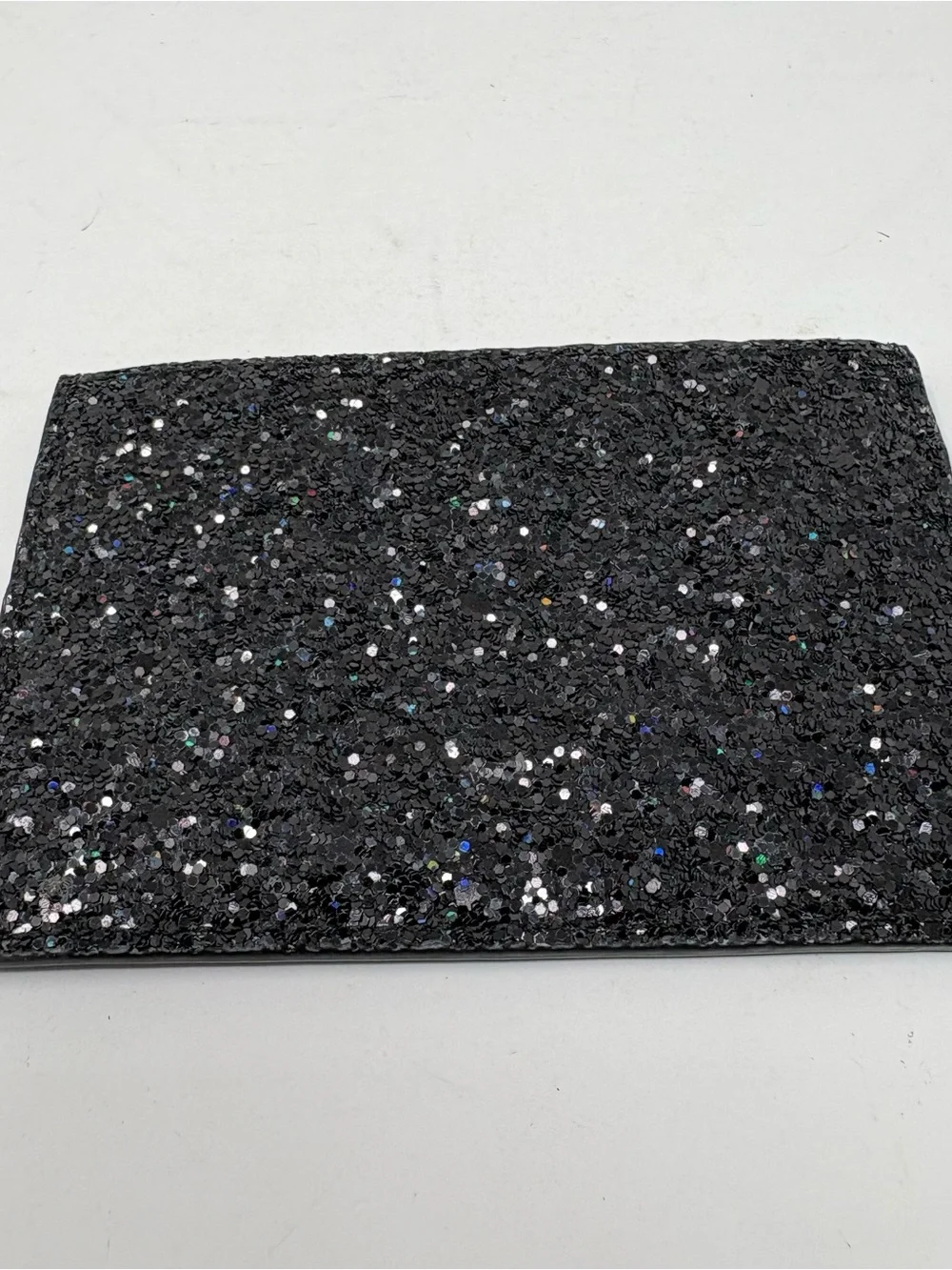 Kate Spade Black Blingbling Small Wallet Slim Card Holder 4.25”x3” New No Tags